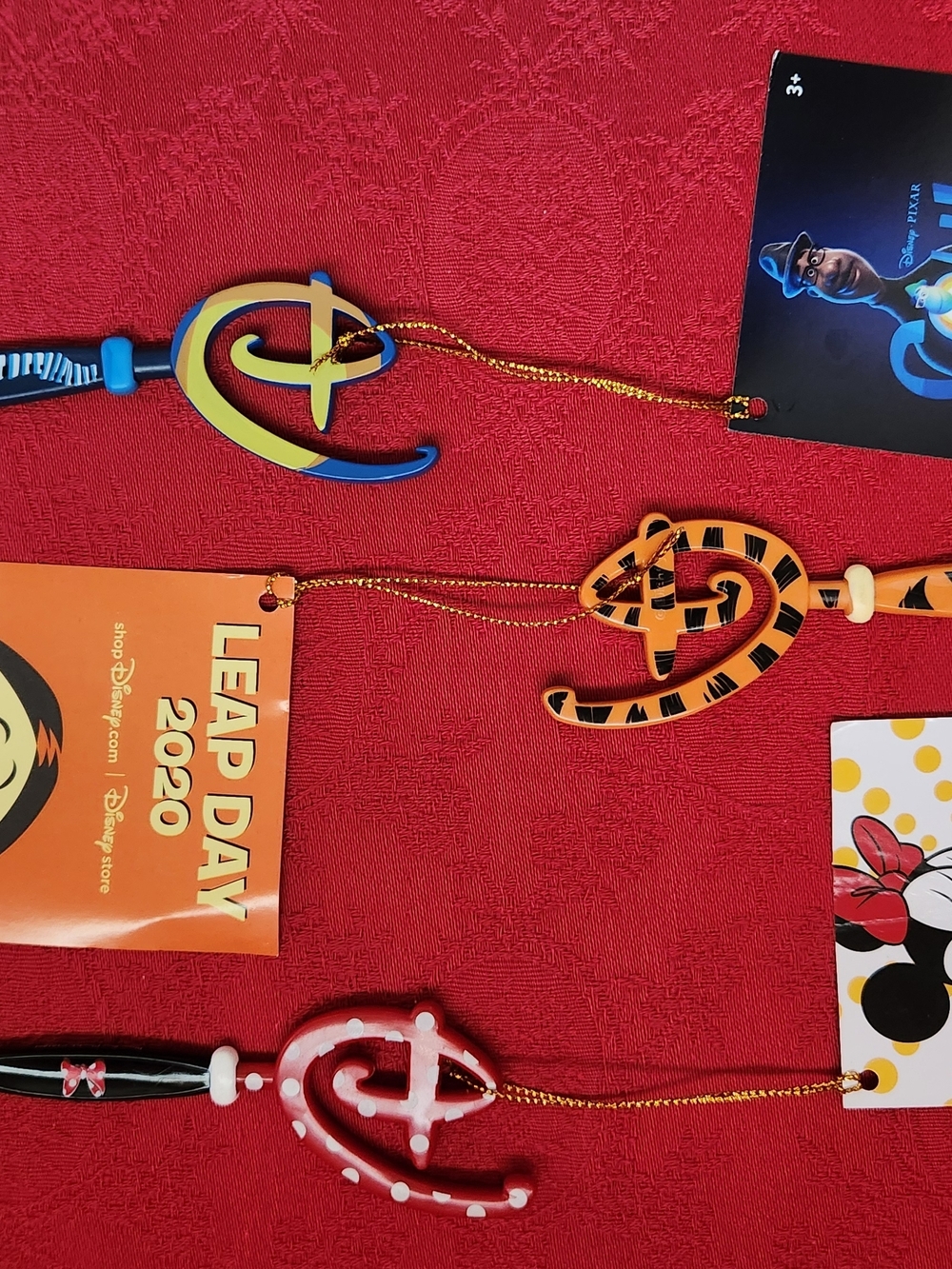 Disney Orange and Black Tigger Leap Day 2020 Key Ornament